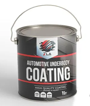 TLA Coatings Automotive Underbody Coating is used in the automotive industry for the protection of underbody carriages and internal joints and seams from corrosion caused by exposure to the elements.