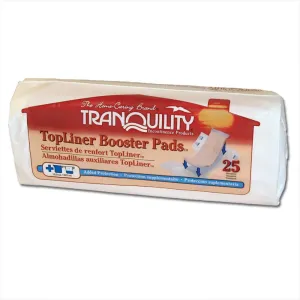 Tranquility TopLiner Booster Pad Medium Diaper Inserts 14x4 CS/200