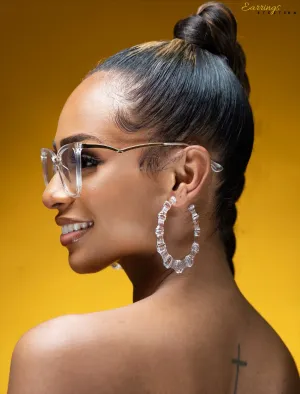 TRANSLUCENT BAMBOO HOOPS