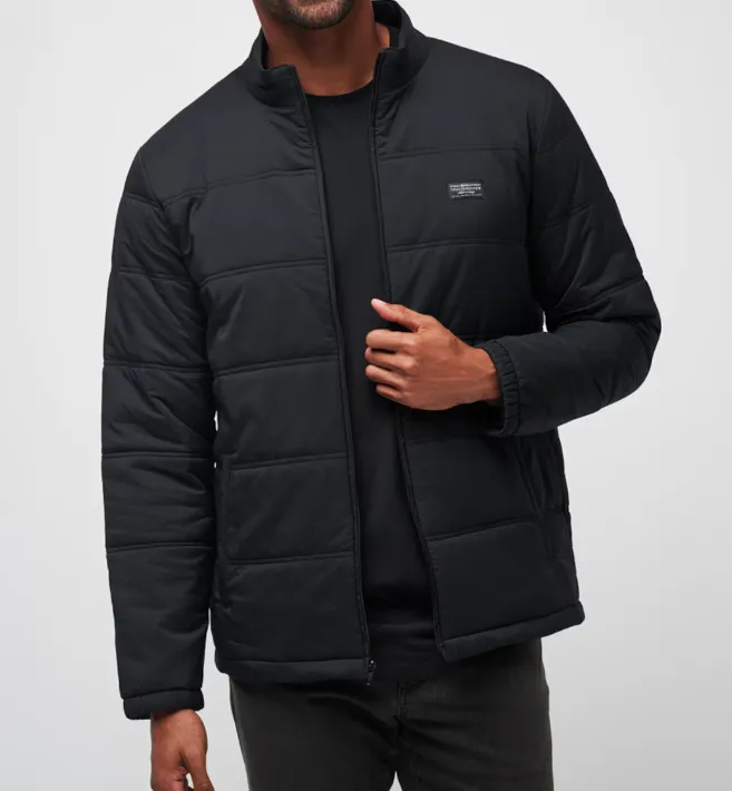Travis Mathew Palisades Puffer Jacket - Black