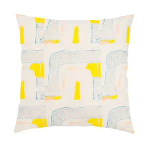 Tuk Tuk Sunflower Pillow