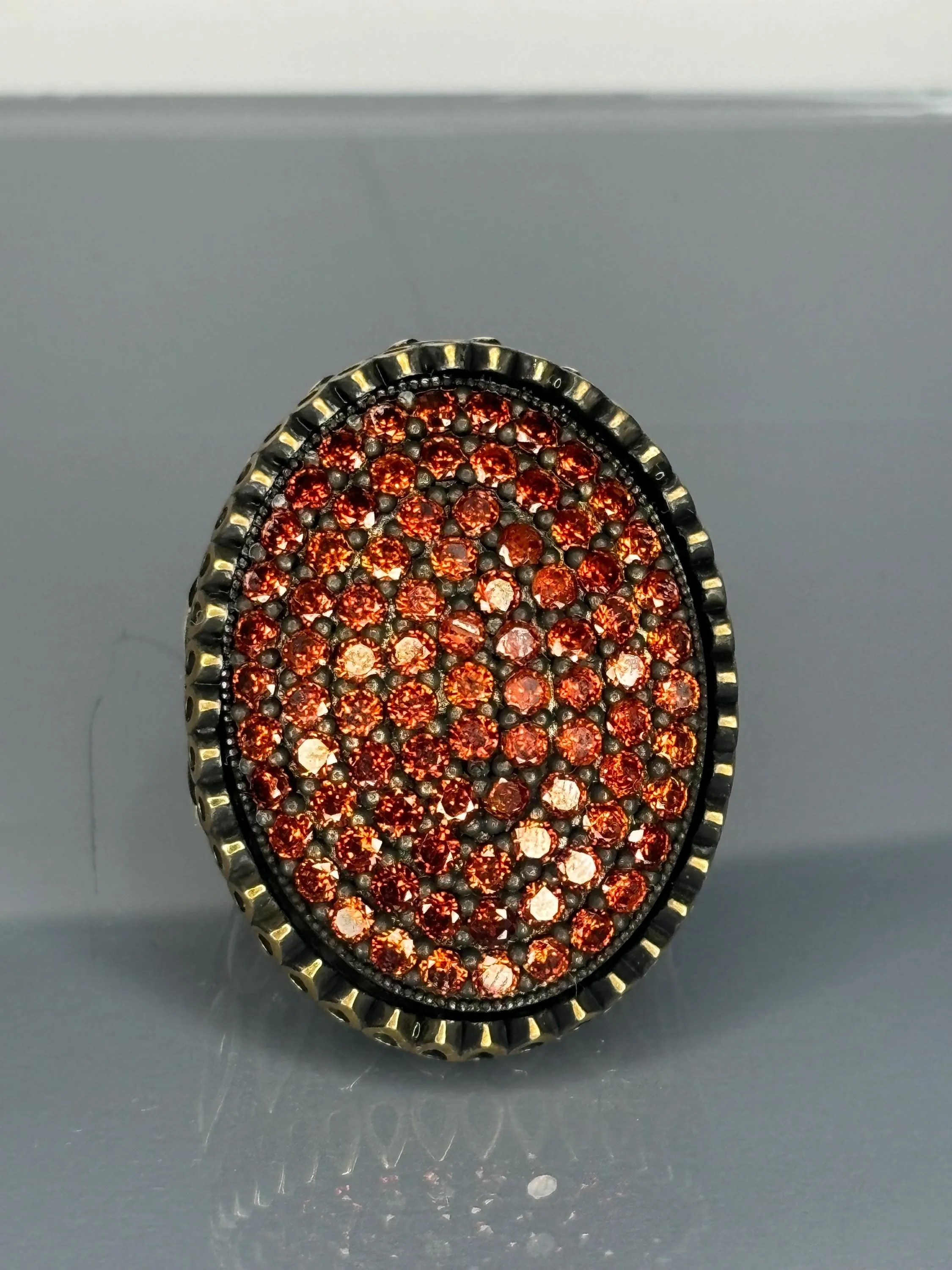 Turkish Handmade Jewelry 925 Sterling Silver Ruby Stone Mens Rings