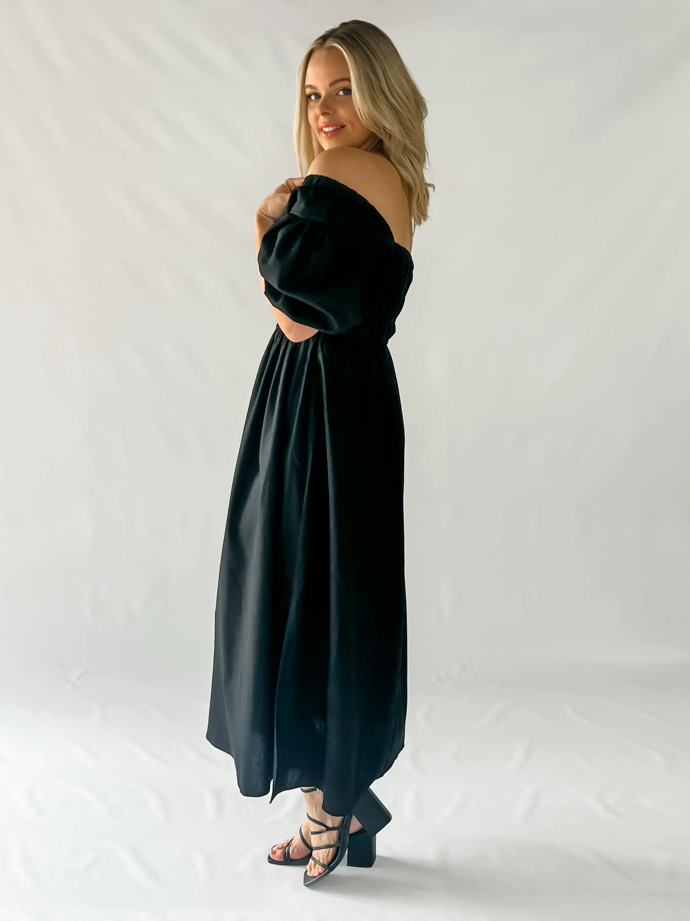 TYLER DRESS - BLACK