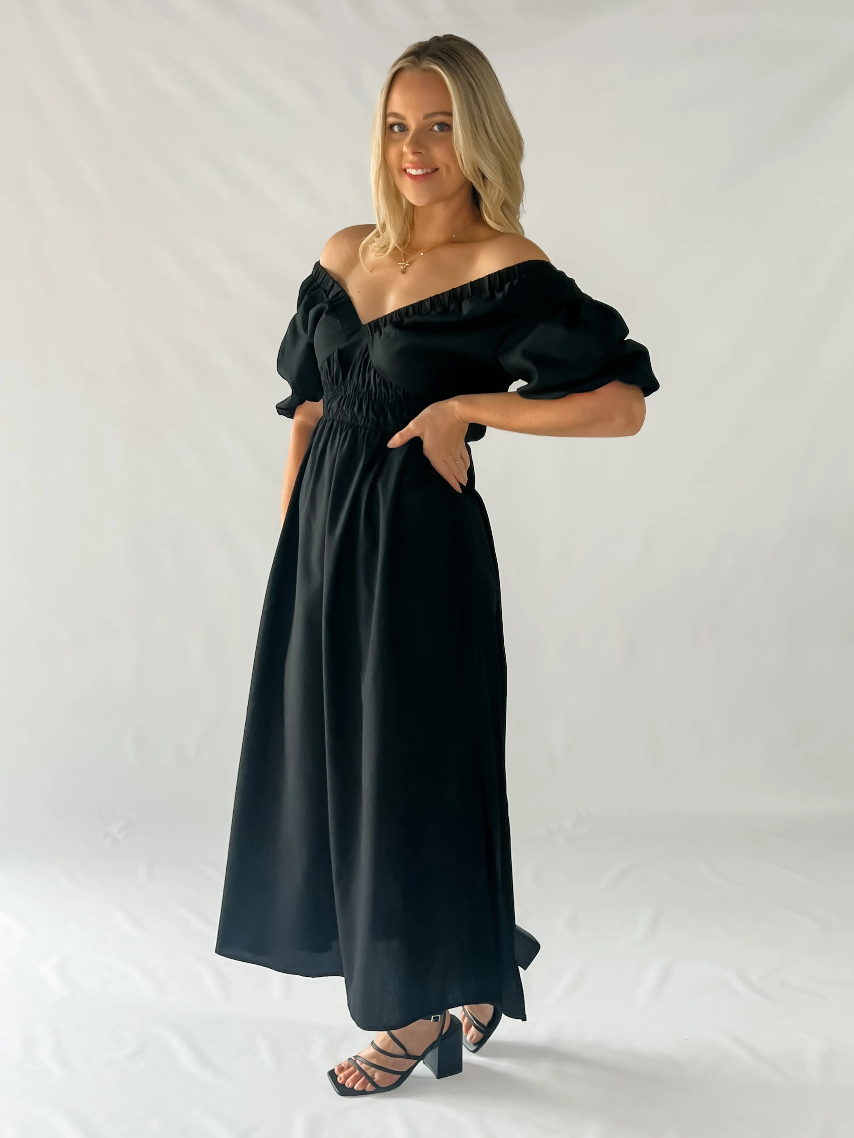 TYLER DRESS - BLACK