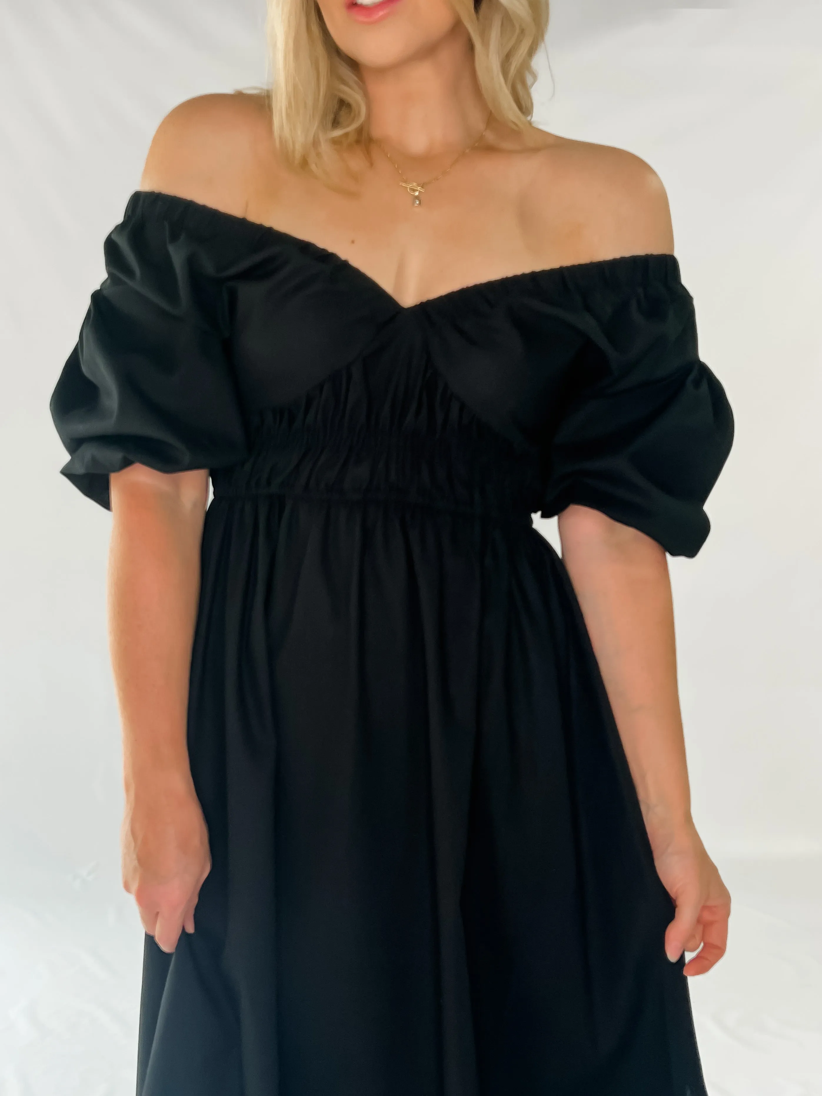 TYLER DRESS - BLACK