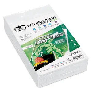 Ultimate Guard Comic Backing Boards THICK Current Size 100ct