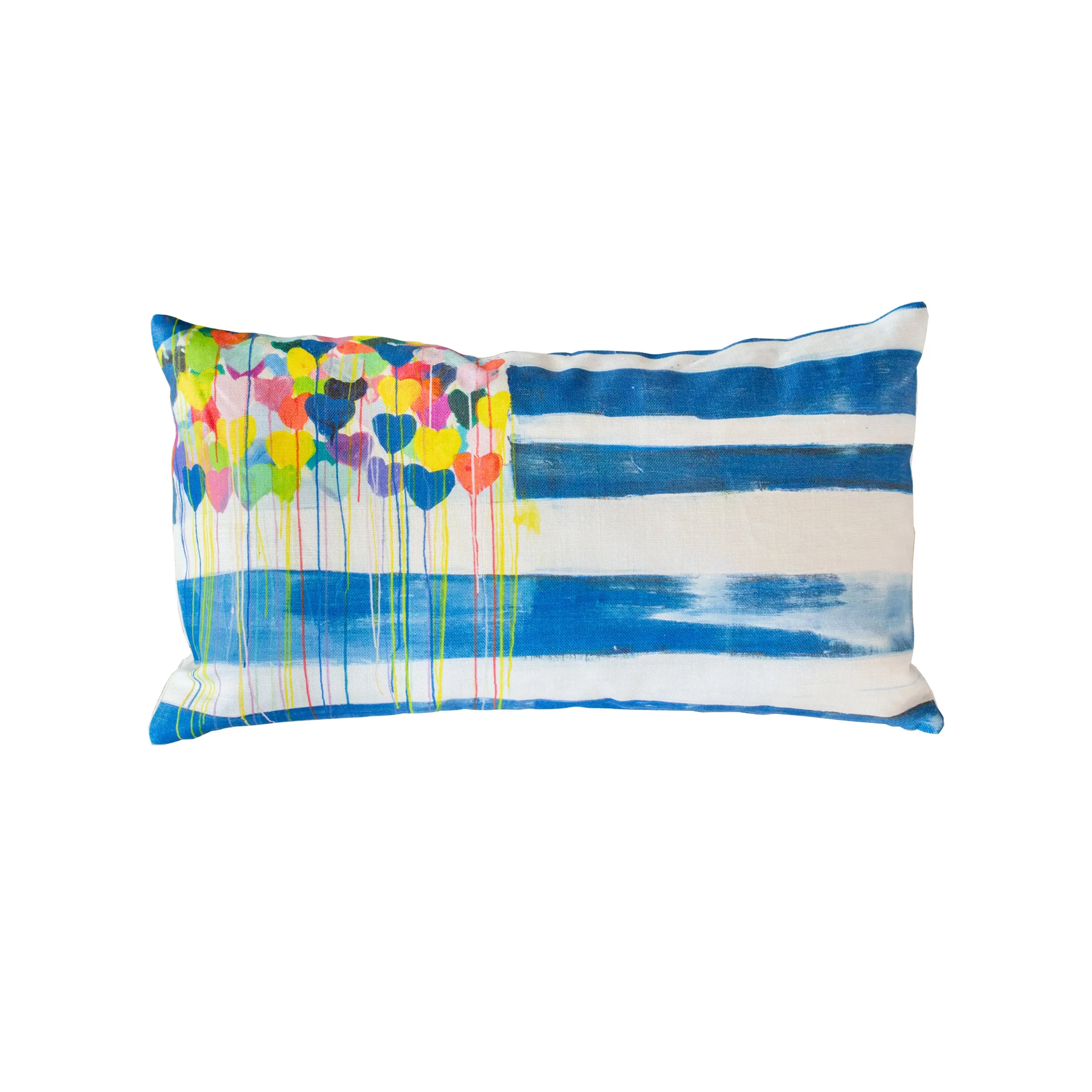 United States Of Love Lumbar Pillow