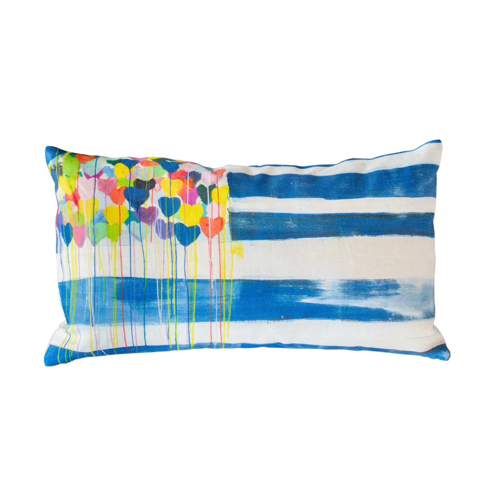 United States Of Love Lumbar Pillow
