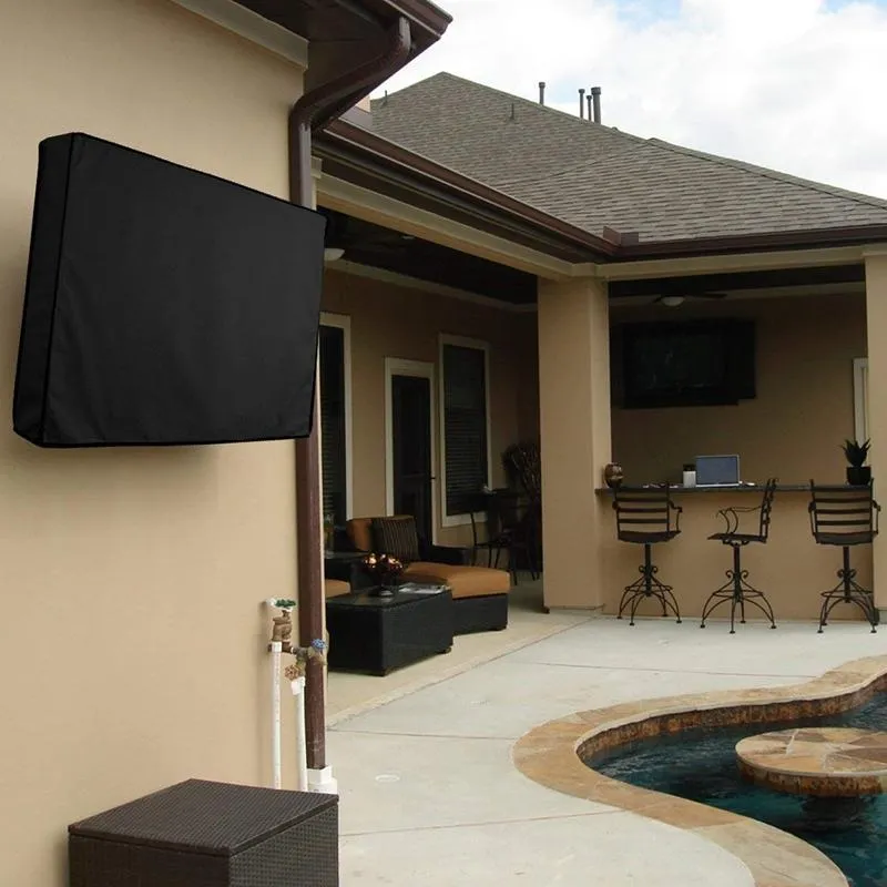Universal Outdoor Tv Cover - Waterproof & Dustproof - Fits 36-38 Inches