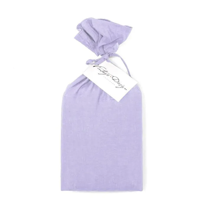 Vintage Design Lilac French Linen Valance