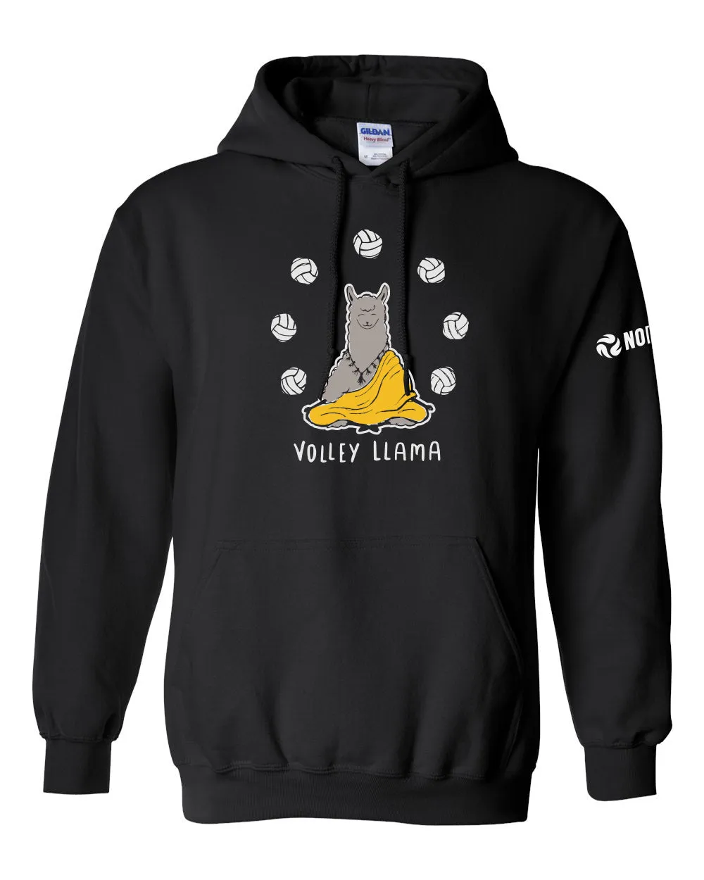 Volley Llama Hooded Sweatshirt