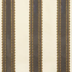 Waldon Stripe Fabric (Brown)