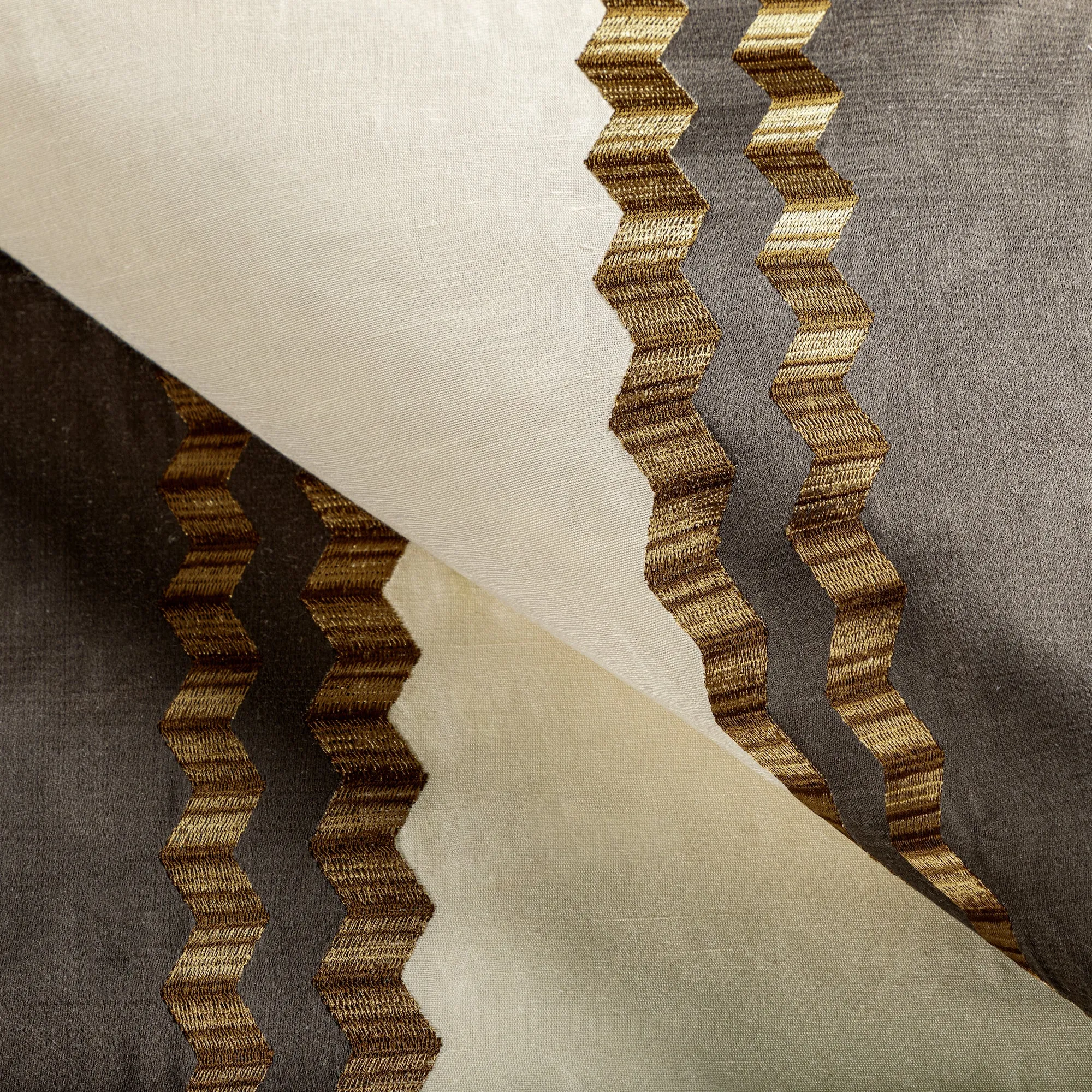 Waldon Stripe Fabric (Brown)