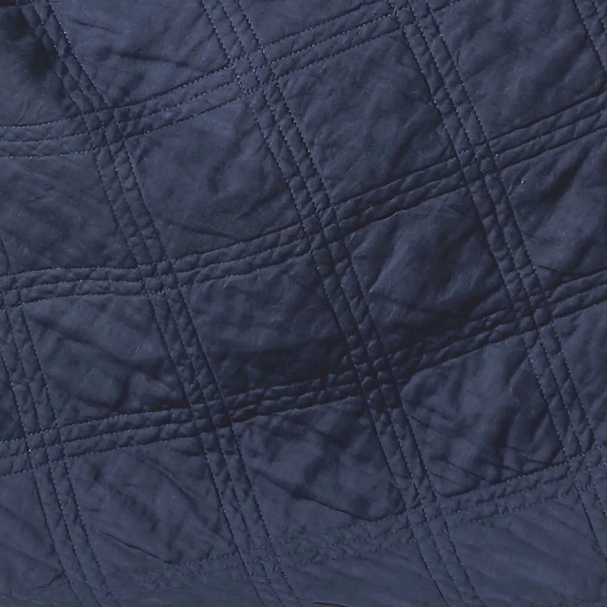 Washed Linen Quilted Throw
