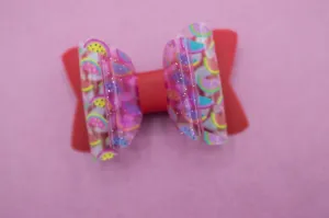Watermelon Jelly Quinnlee Bow- CSS