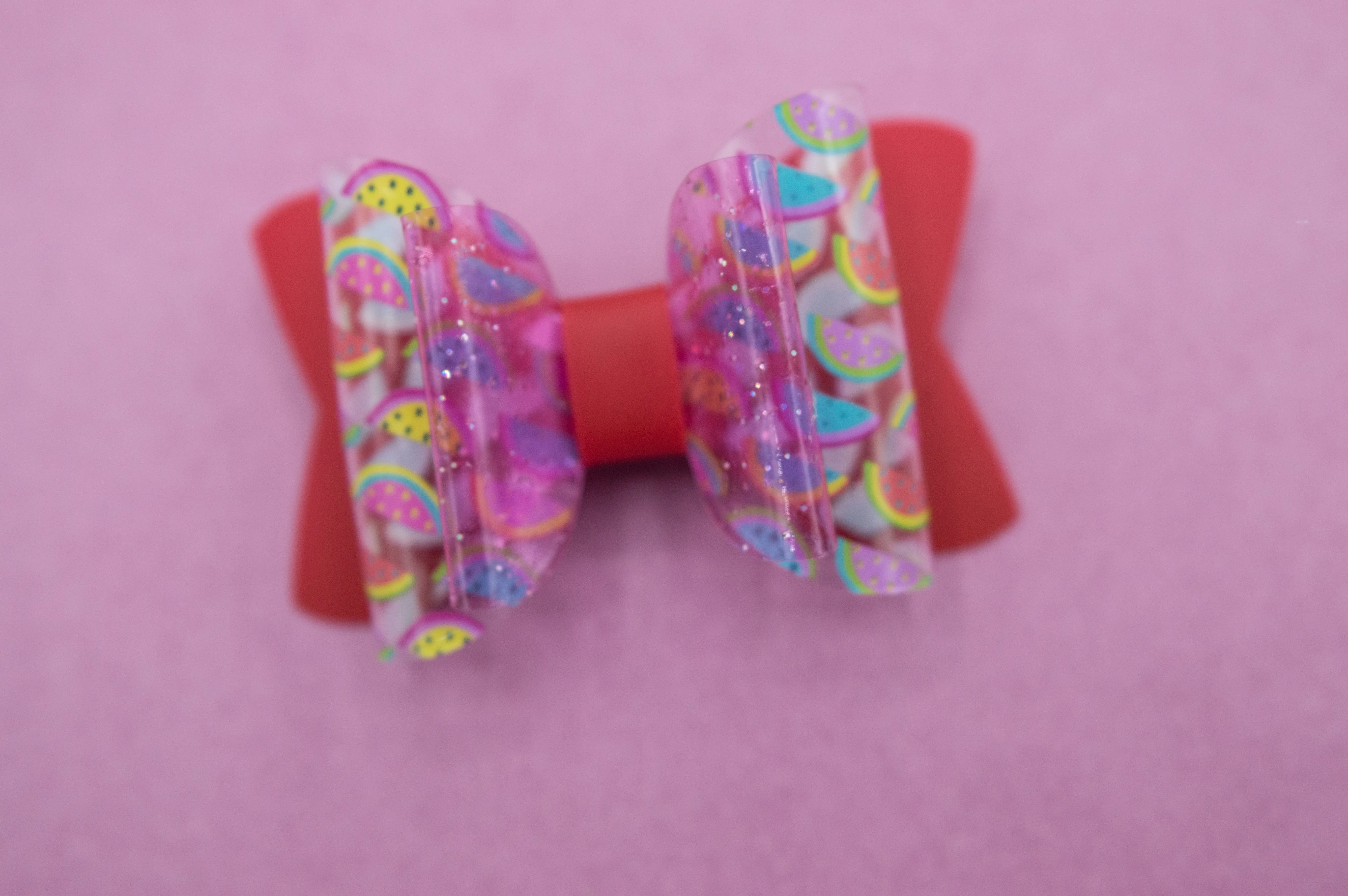 Watermelon Jelly Quinnlee Bow- CSS