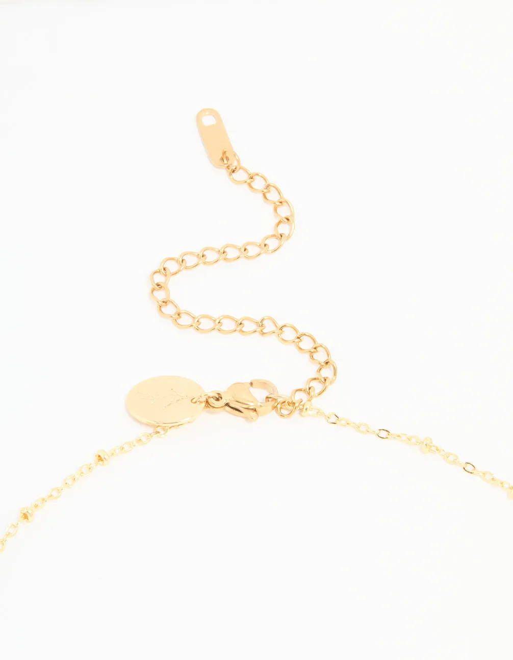 Waterproof Gold Plated Stainless Steel Evil Eye Necklace