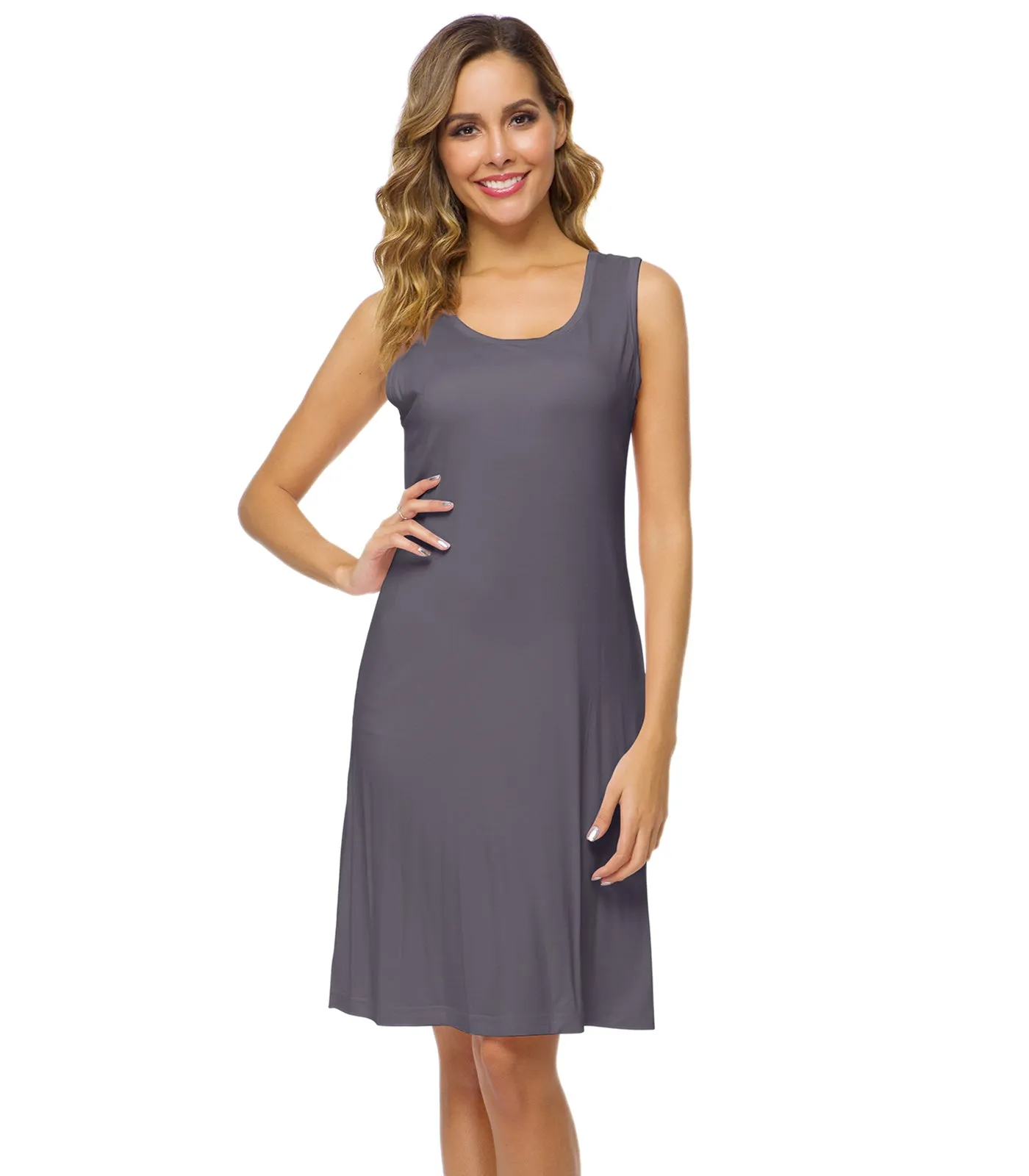 WiWi Bamboo Lightweight Sleeveless Nightgowns