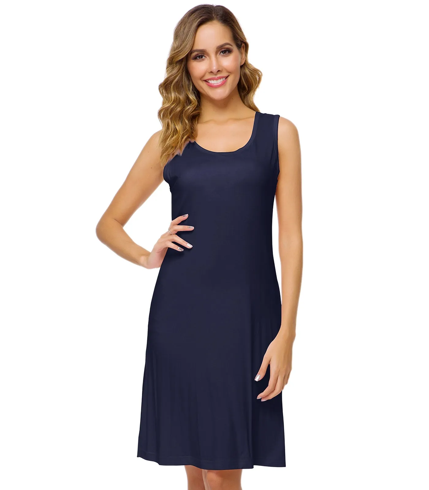 WiWi Bamboo Lightweight Sleeveless Nightgowns
