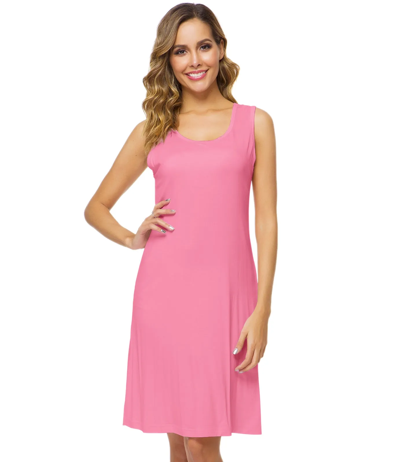 WiWi Bamboo Lightweight Sleeveless Nightgowns