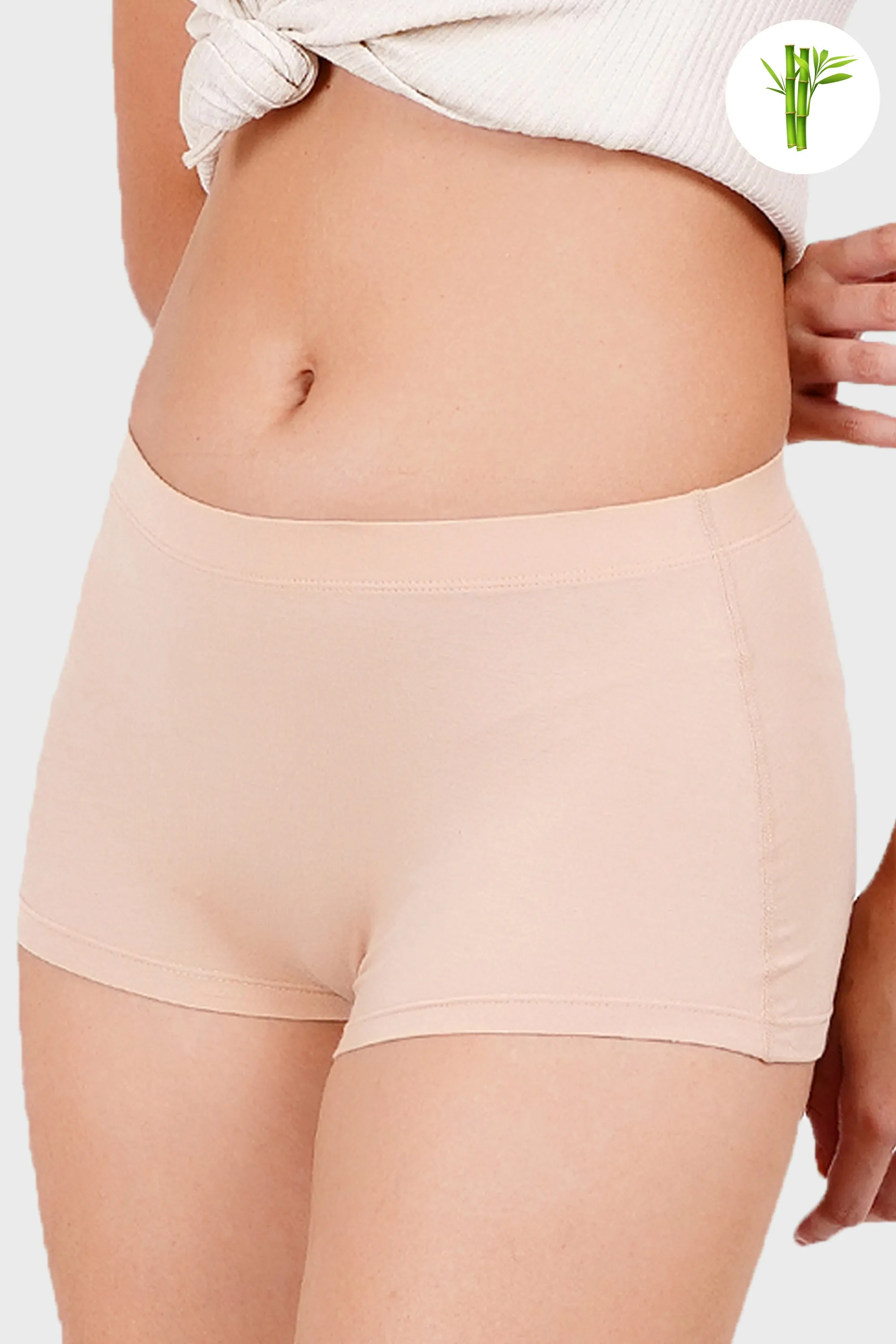 World's 1st Micro Bamboo Underwear - Nude Almond