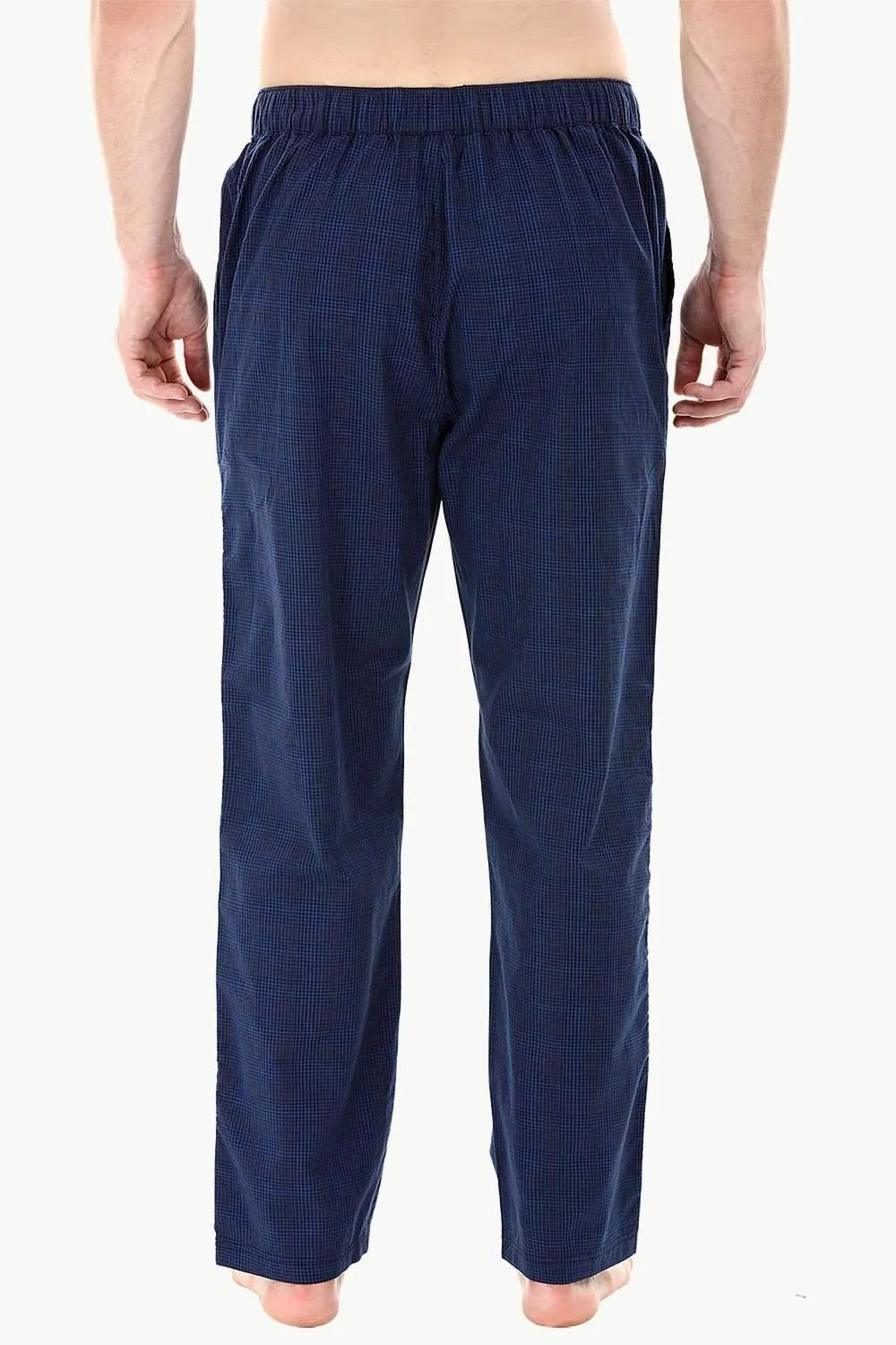 Woven Lightweight Navy Pyjamas