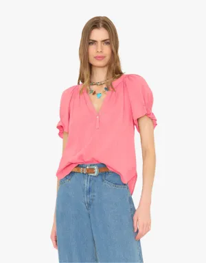 Xirena Astryde Top in Sun Kissed Coral