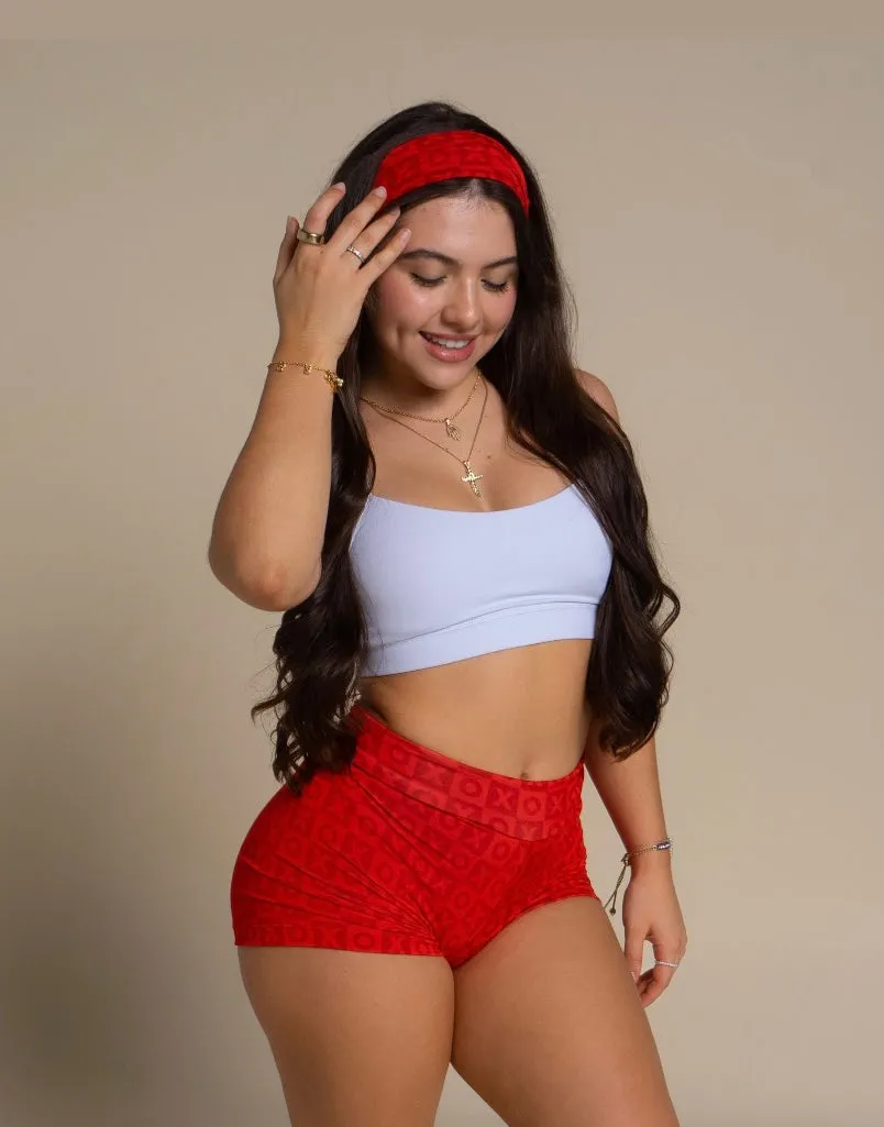 XO - 2pcs Booty Shorts (Full Coverage)   Headband ♻️