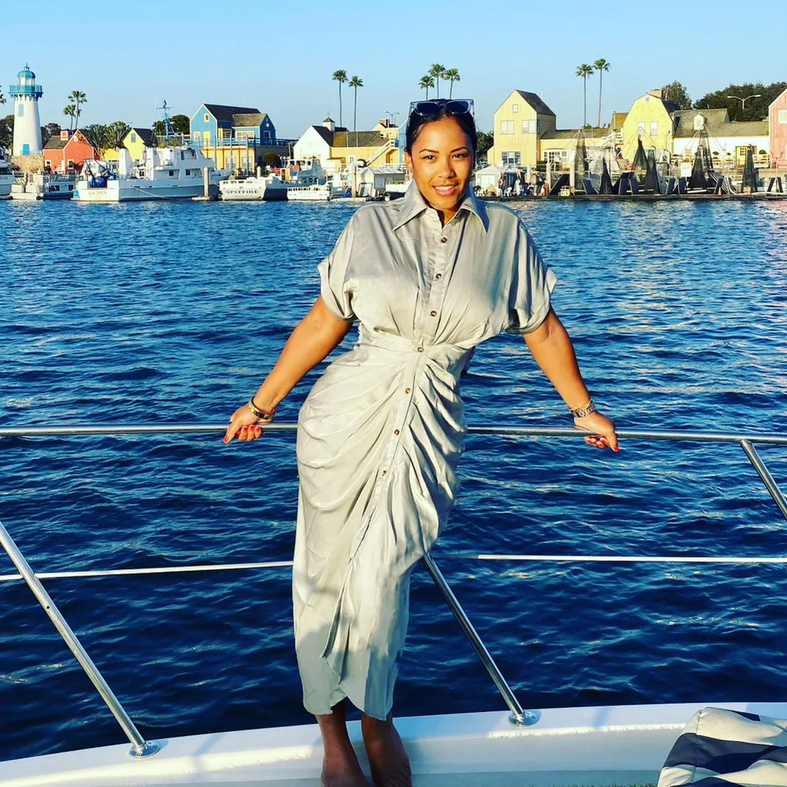 Yacht Club Maxi Dress