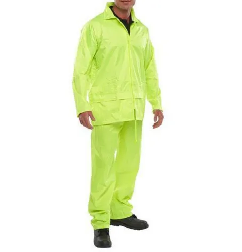Yellow Waterproof Jacket & Trouser Set