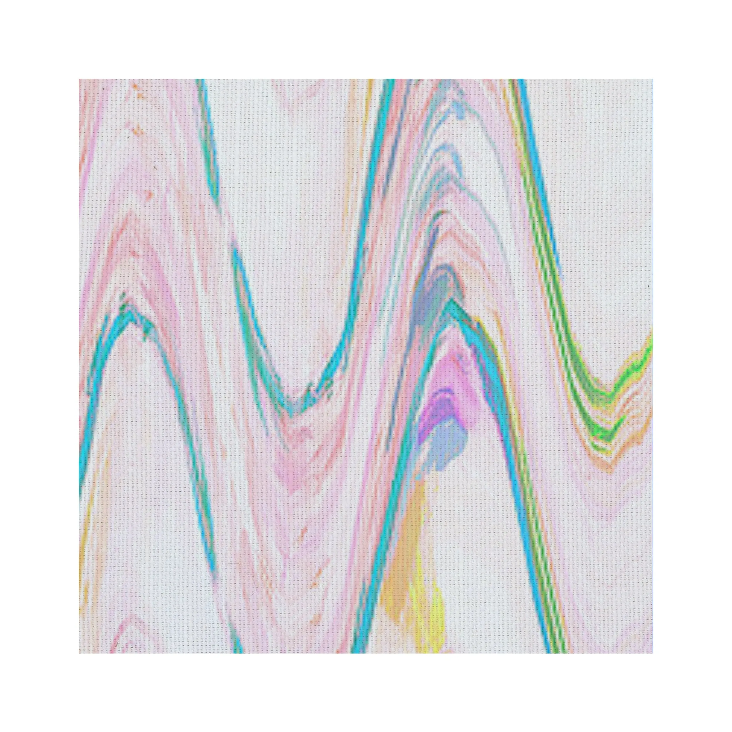 Zig Zag Fabric Pink